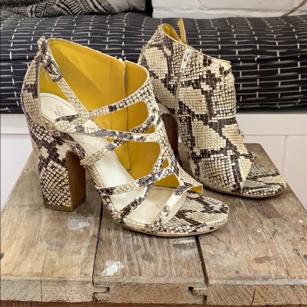 Maison Martin Margiela Snakeskin Heels 37 7